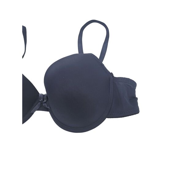 Sofra Padded Push Up Bra 36C Womens Underwired Blue Adjustable Straps - Picture 2 of 4